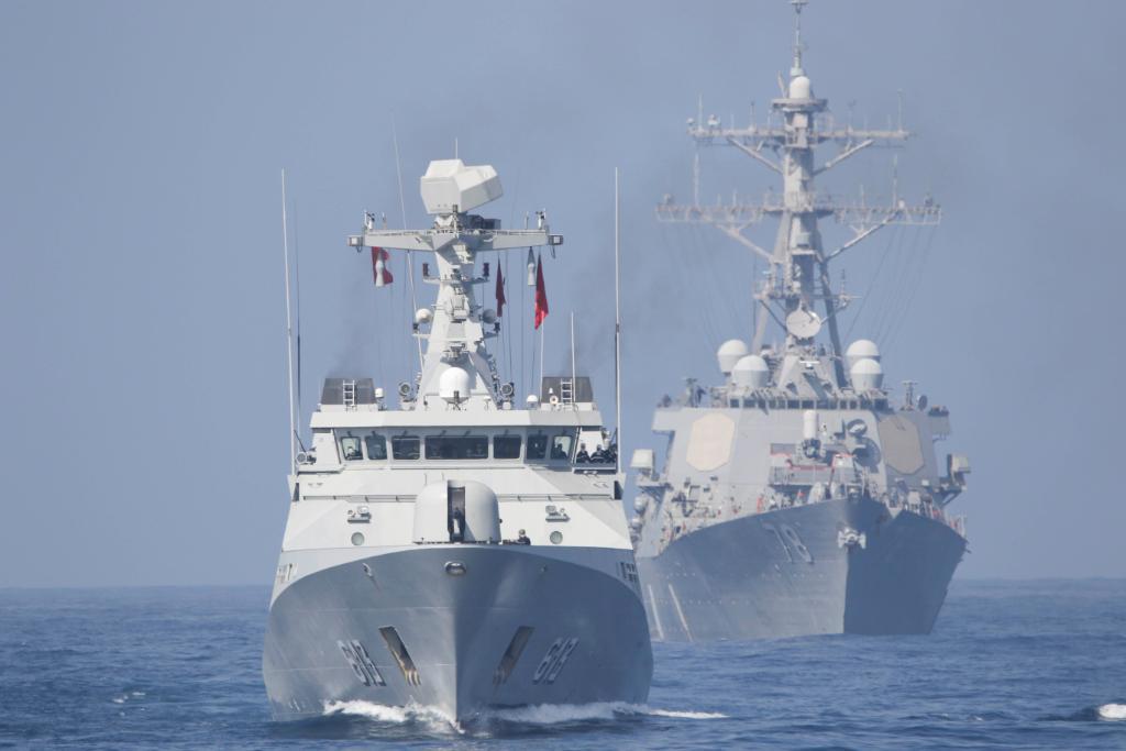 Les États-Unis et le Maroc effectuent des manœuvres navales dans la côte sud du Royaume