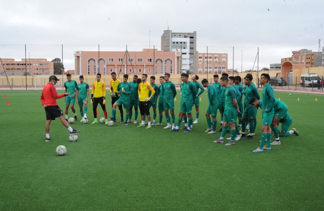 Football : La sélection nationale U20 en stage à Saïdia