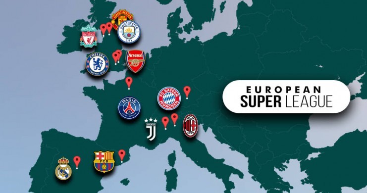 Projet Super Ligue Européenne :  Les menaces de l’UEFA  envers les clubs « séparatistes »