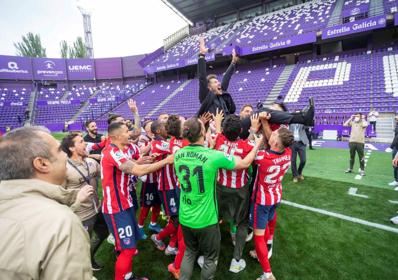 Simeone, Suarez, Oblak, les hommes du titre de l'Atlético