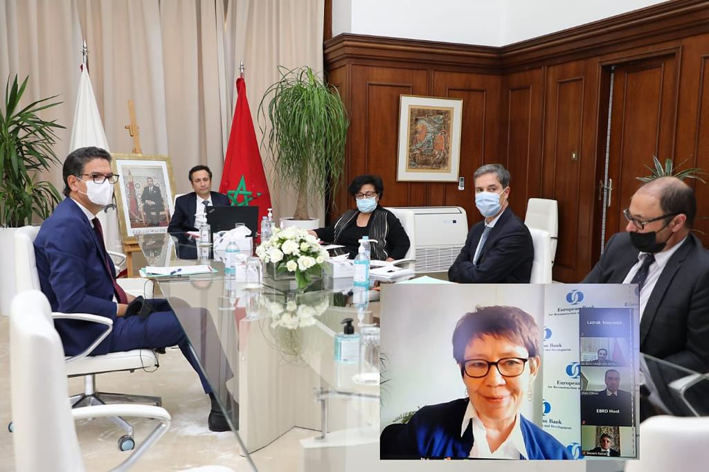 Bourita et Benchaaboun s'entretiennent  avec la présidente de la BRED