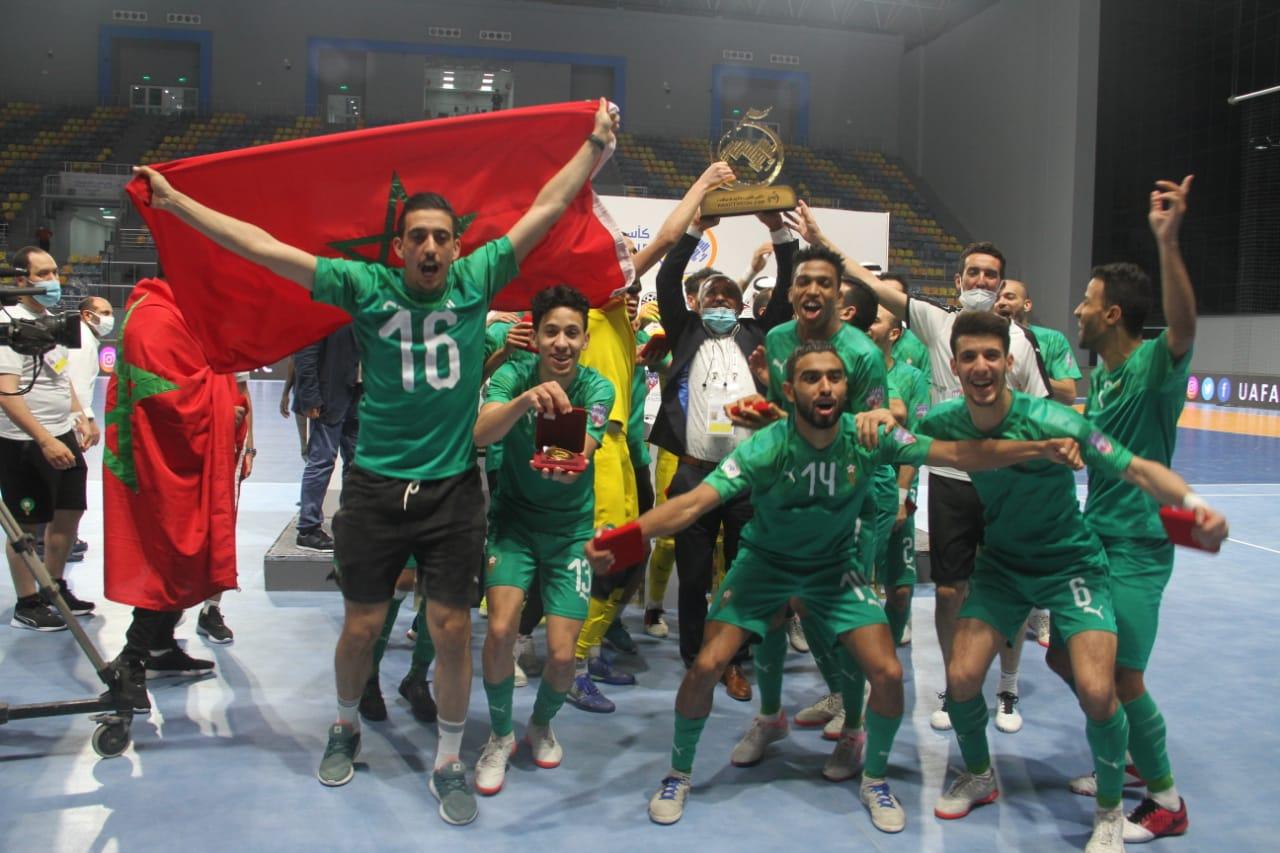 5ème championnat arabe de Futsal : Le Maroc remporte la coupe