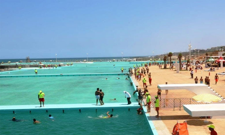 La grande piscine de Rabat rouvre ses portes (Images)