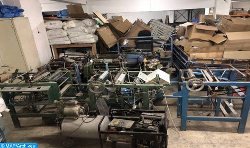 Sacs en plastique: Une unité clandestine démantelée à Nouaceur, plus de 18,6 tonnes saisies Sacs en plastique: Une unité clandestine démantelée à Nouaceur, plus de 18,6 tonnes saisies