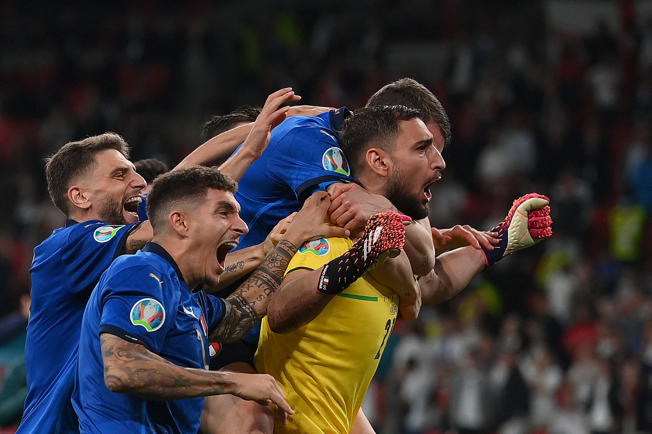 Finale de l’Euro 2020 : Les Italiens champions après les tirs au but