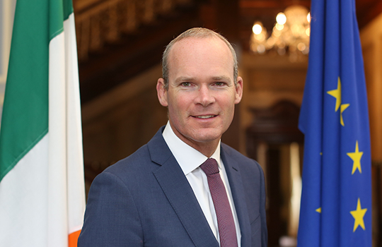 Simon Coveney, ministre irlandais des Affaires étrangères.