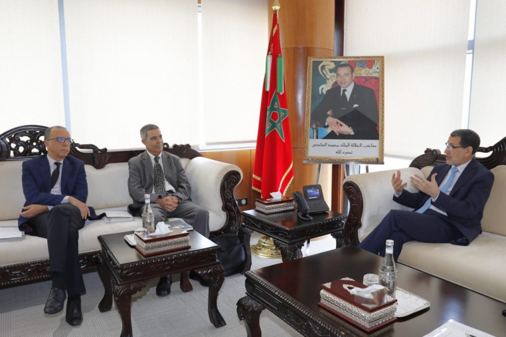 Le Chef du gouvernement, Saad Dine El Othmani en réunion avec des représentants de Transparency Maroc (ph. Archives)