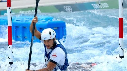 JO de Tokyo 2020 (Canoë slalom) : Une lueur d'espoir, Soudi Mathis se qualifie pour les demi-finales