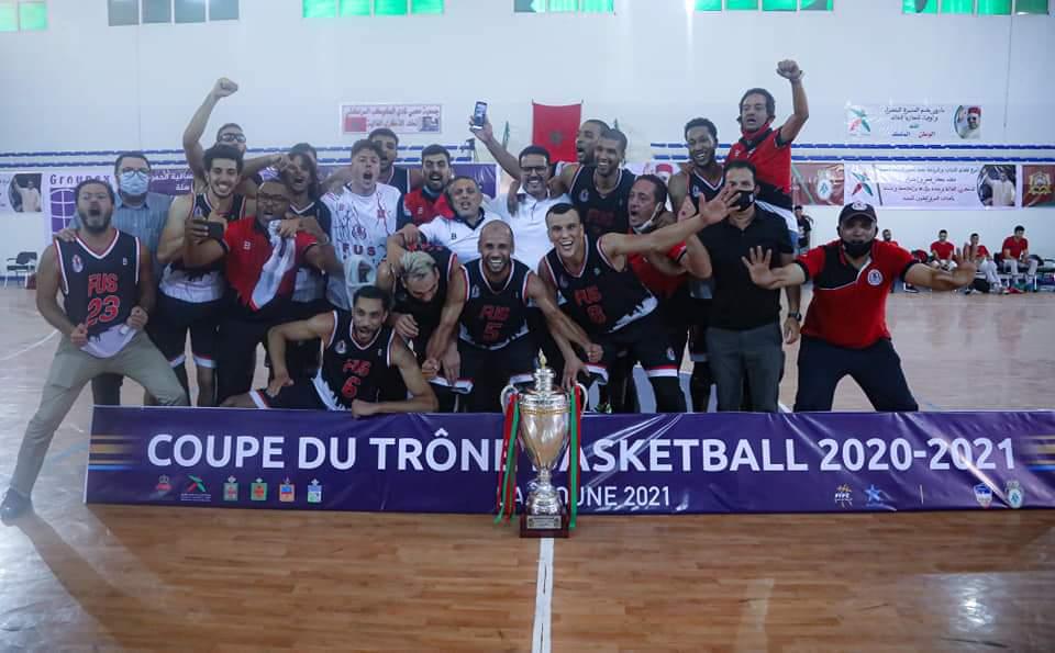 Basket-ball / Coupe du Trône (2020-2021) : Le FUS remporte le trophée