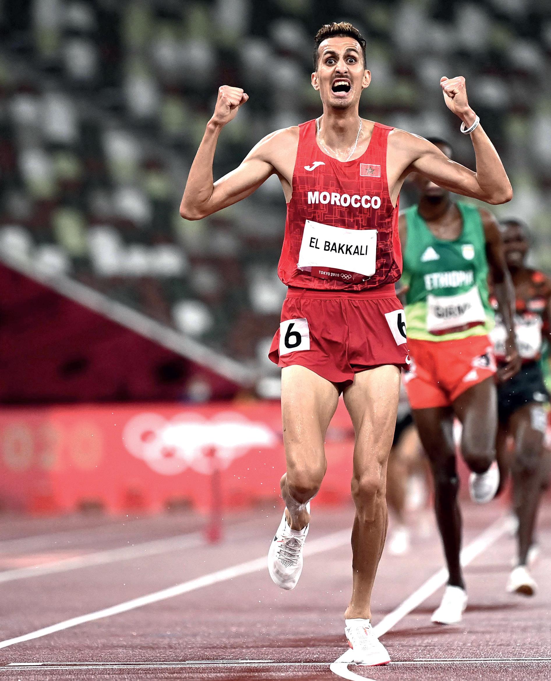 JO2020 / 3000 m steeple Soufiane El Bakkali, un champion en or