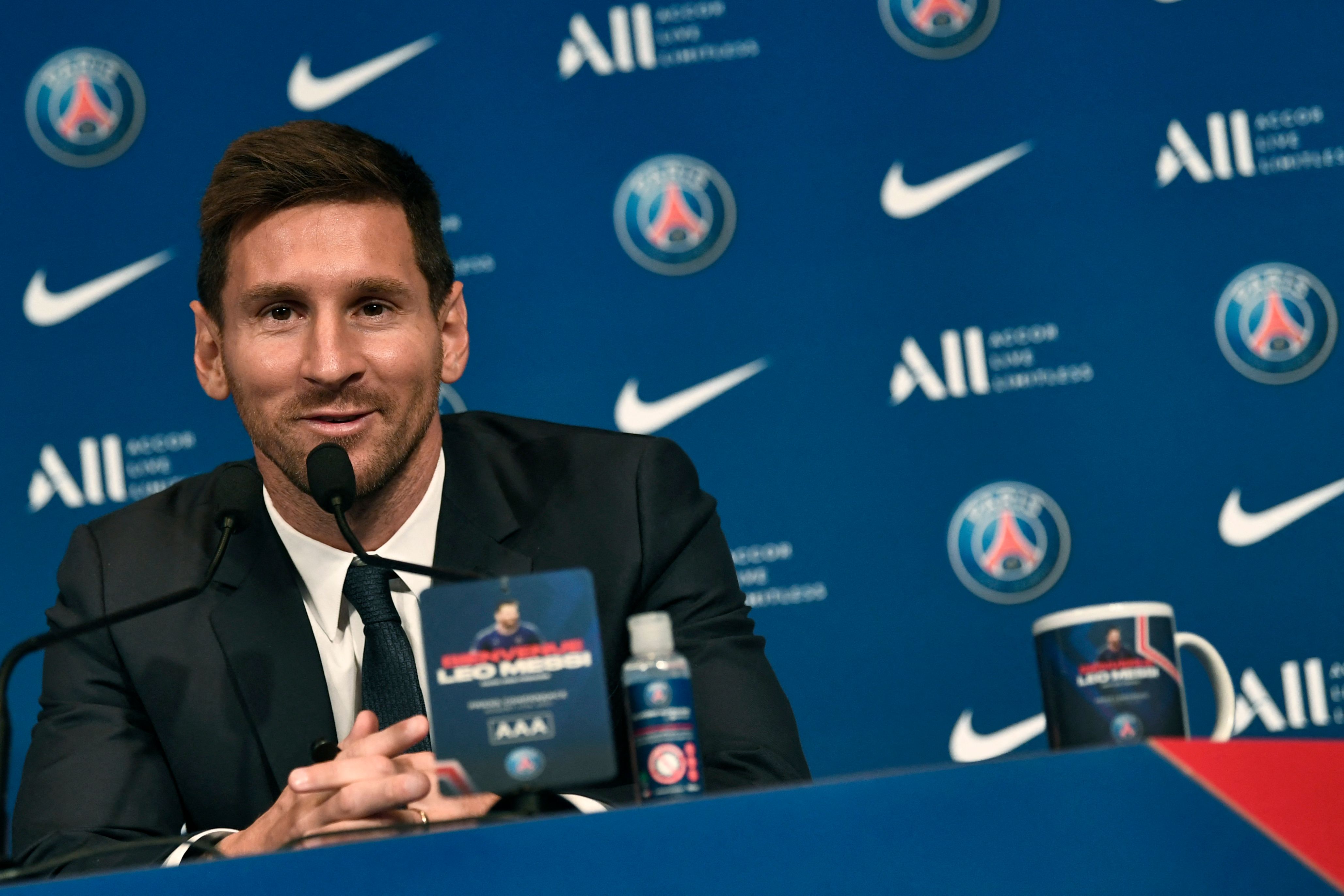 Conférence de presse de Messi : « Je vais jouer avec les meilleurs »
