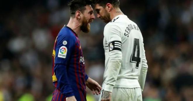 Messi et Ramos, comme de bons vieux « copains » ! Messi et Ramos, comme de bons vieux « copains » !