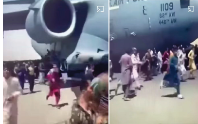 La panique, la terreur et le désespoir règnent à Kaboul La panique, la terreur et le désespoir règnent à Kaboul