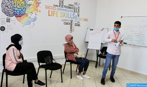 Oujda-Angad / INDH : La Plateforme des jeunes pour le renforcement des compétences
