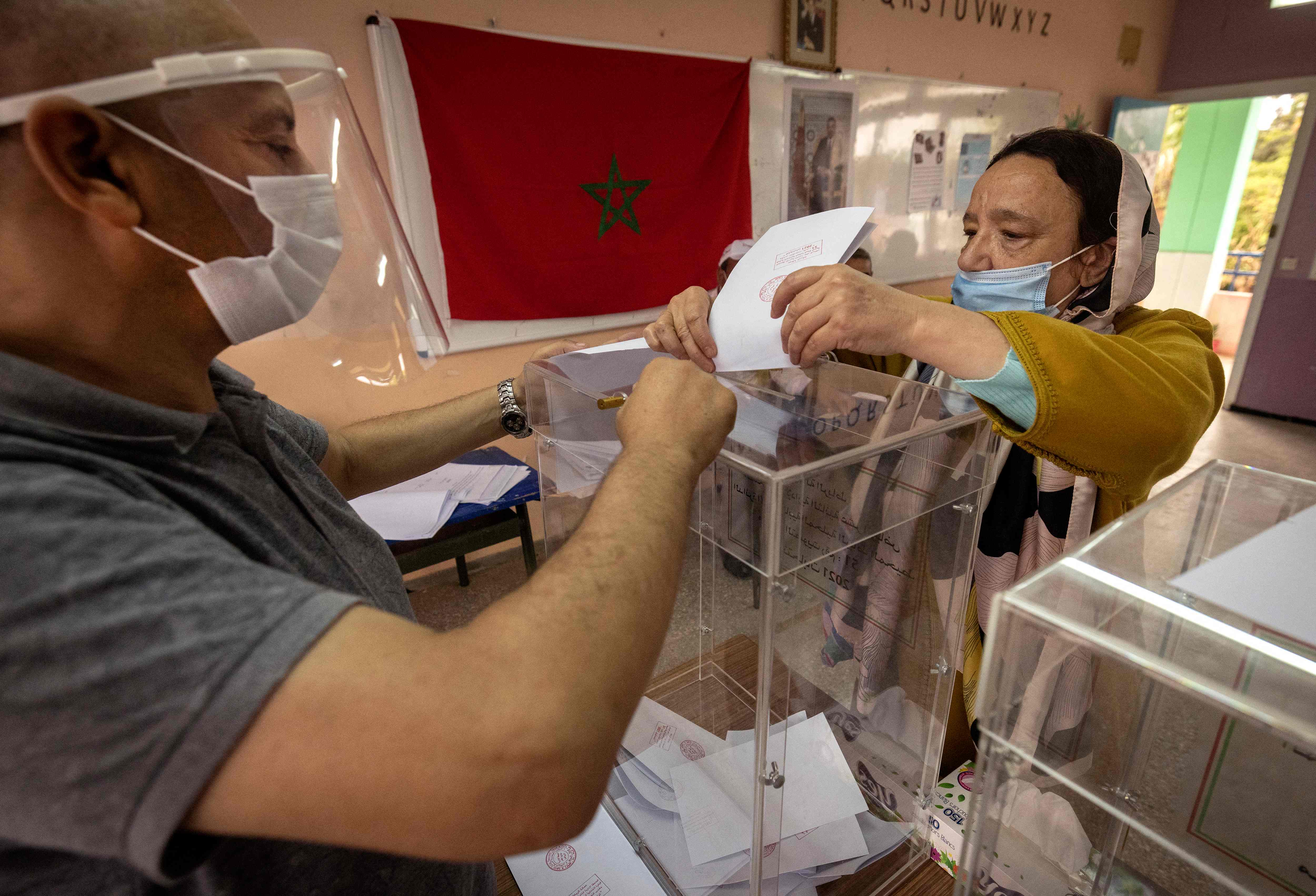 Elections à Rabat (FADEL SENNA / AFP)