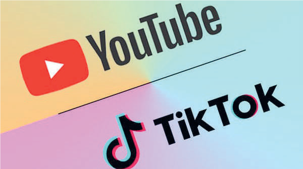 Android : TikTok devance YouTube en temps de visionnage moyen