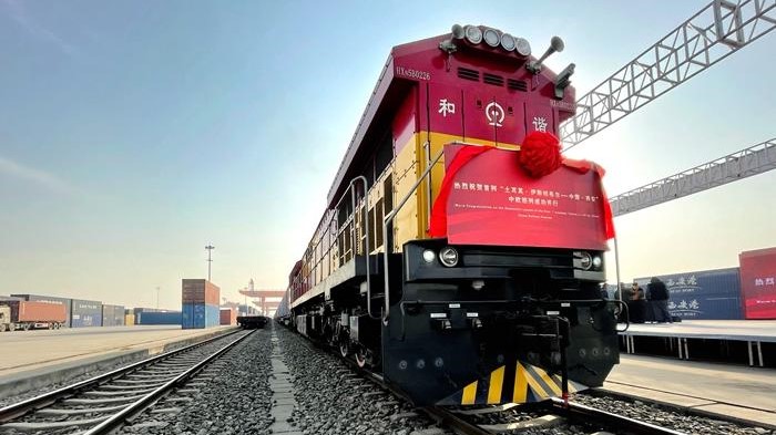 Nouvelle route de la soie : Le premier train de fret Chine-Europe en partance mardi