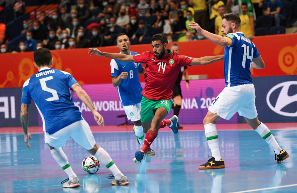 Coupe du monde de futsal (Lituanie 2021): "Le Maroc a bousculé l'équipe la plus titrée de la compétition", selon la FIFA