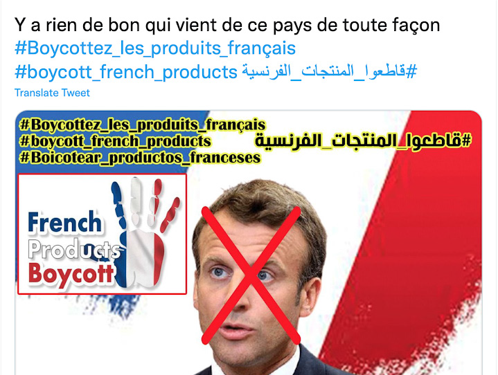 Les internautes disent « Non » aux produits français