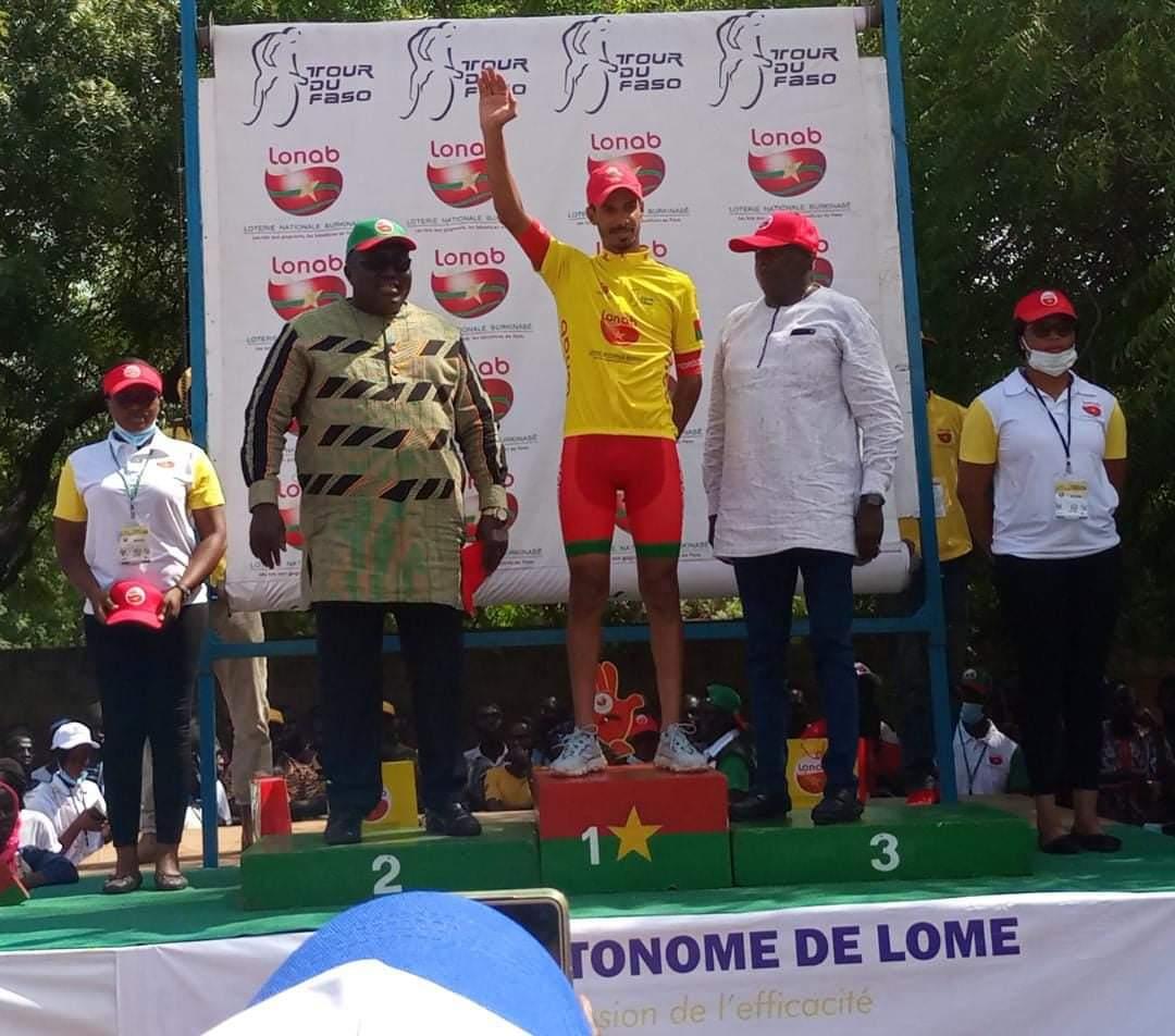 Faso-2021 (2è étape): Mohcine El Kouraji s'empare du maillot jaune