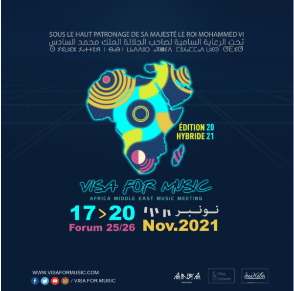Visa For Music 2021 en mode hybride à Rabat Visa For Music 2021 en mode hybride à Rabat