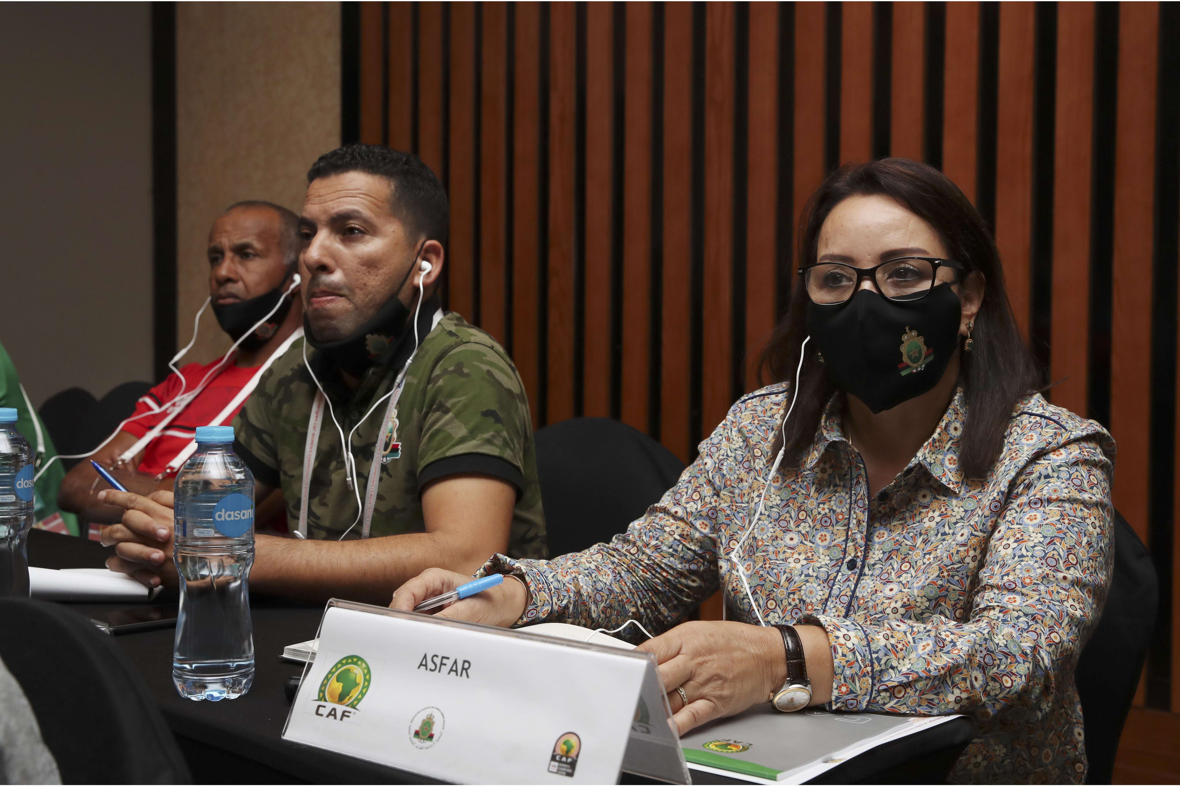 Les représentants de l'ASFAR. Les représentants de l'ASFAR.