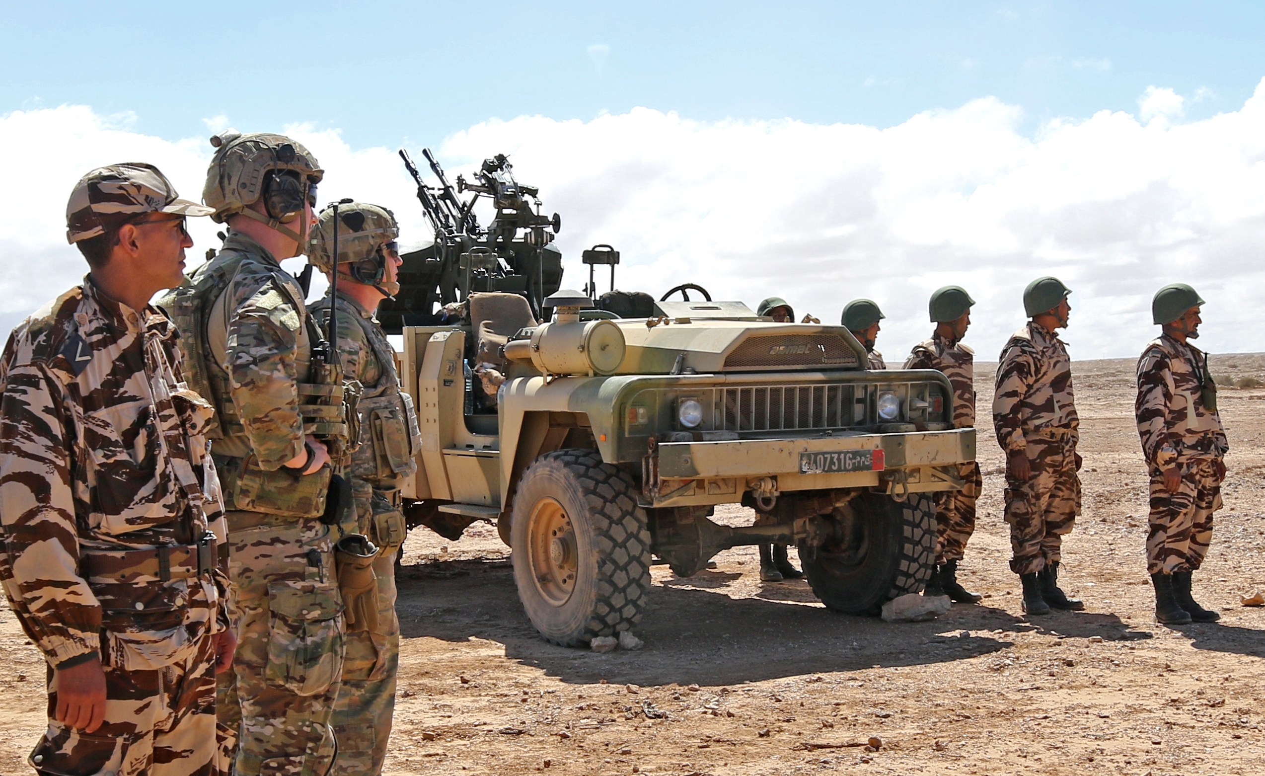 La France livre à l’Armée marocaine 300 véhicules militaires de type VLRA