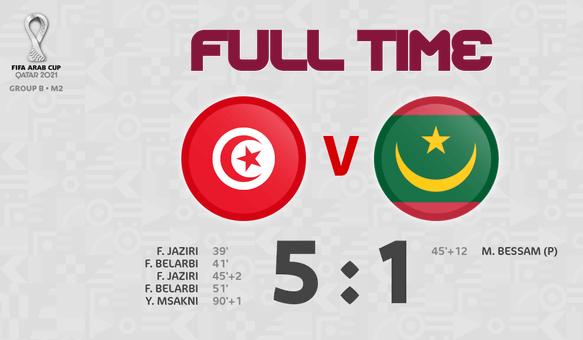 Coupe Arabe des Nations : La Tunisie en balade face à la Mauritanie