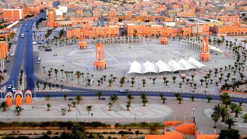 La ville de Laâyoune où se trouve la nouvelle salle couverte qui abritera la CAN