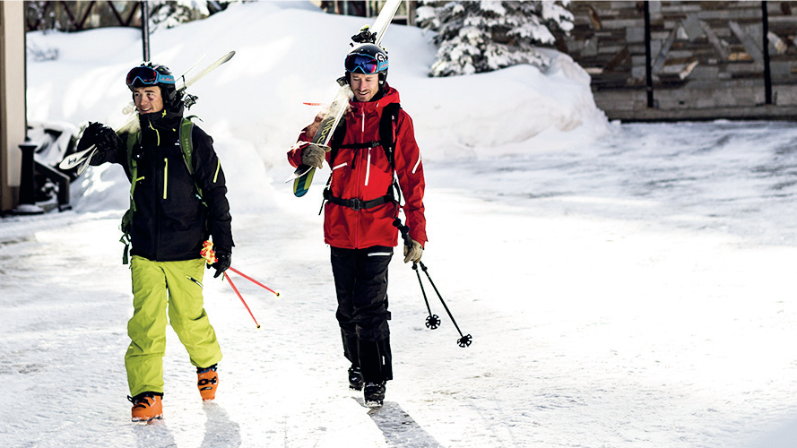 Des vêtements pour se moquer de l'hiver