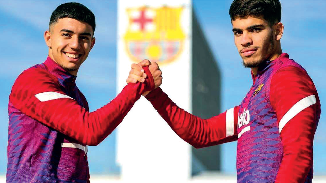 Abdessamad Ezzalzouli et Ilias Akhomach : De Barcelone à l’équipe nationale marocaine Abdessamad Ezzalzouli et Ilias Akhomach : De Barcelone à l’équipe nationale marocaine