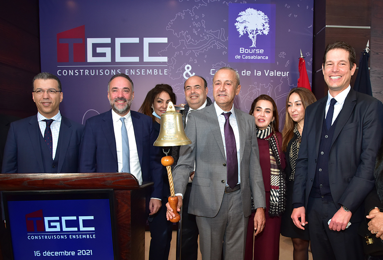 Finance : Première cotation réussie pour TGCC 