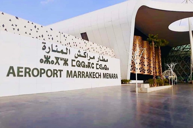 Aéroport de Marrakech-Ménara où a atterri l'avion transportant le groupe de Marocains rapatriés
