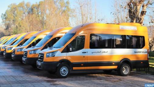 Kénitra : 20 bus scolaires remis par l’INDH