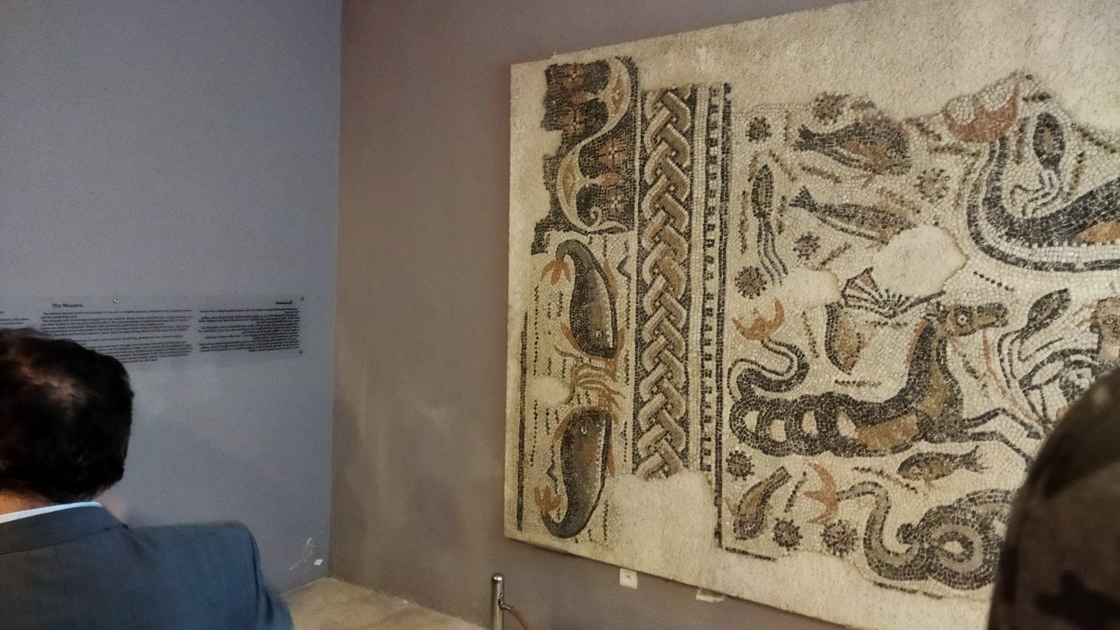 Meknès  : Restauration des mosaïques de Volubilis