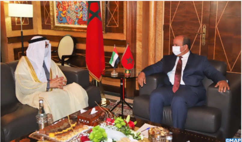 Mayara s'entretient avec l’ambassadeur des Emirats arabes unis au Maroc