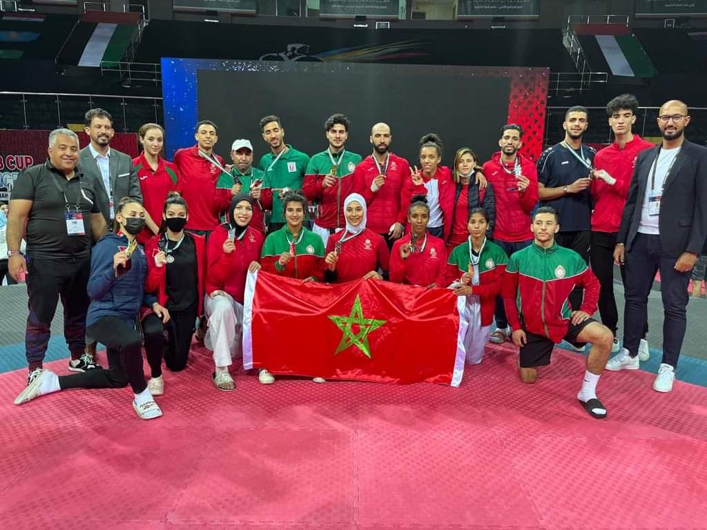 Open international d'Al Fujairah: L'équipe nationale de taekwondo remporte 5 médailles de bronze
