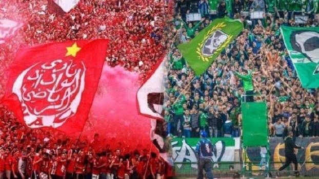Raja/Horoya et Wydad/Zamalek : Une jauge de 35000 supporters pour les Verts,de 40 000 pour les Rouges