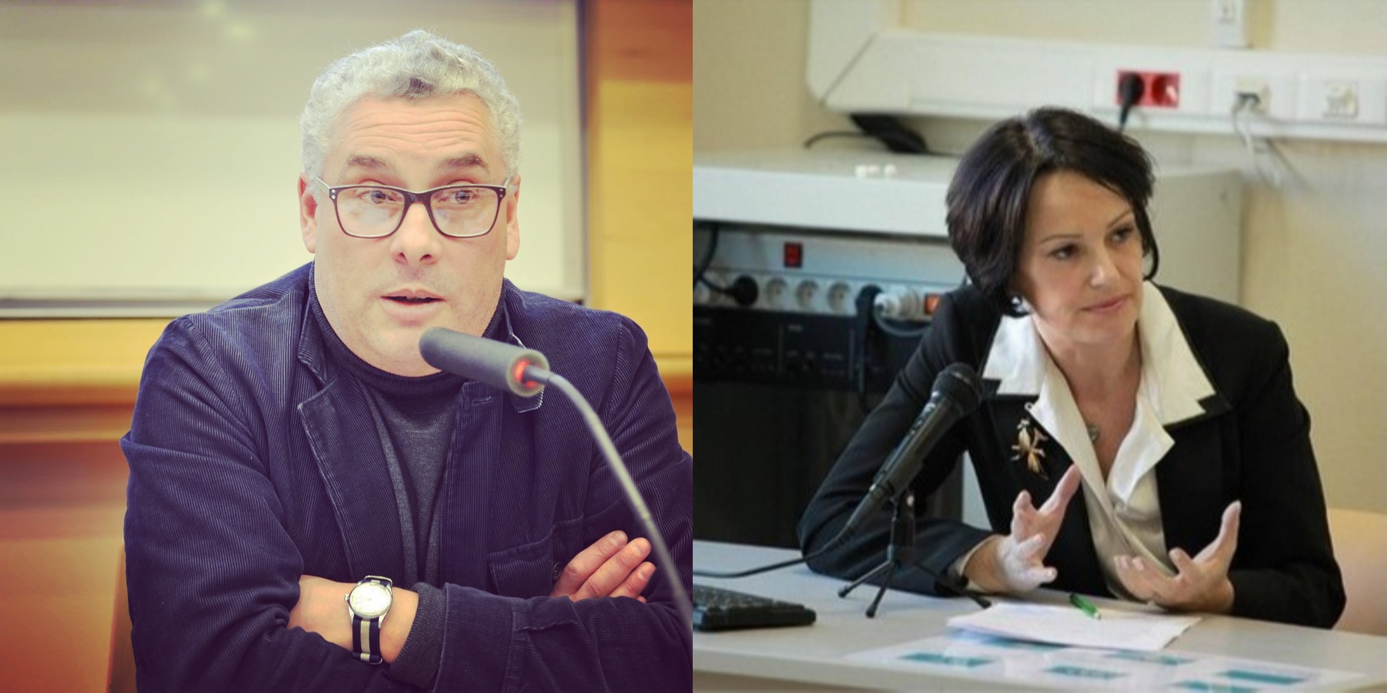 Emmanuel Dupuy et Karine Bechet Golovko.