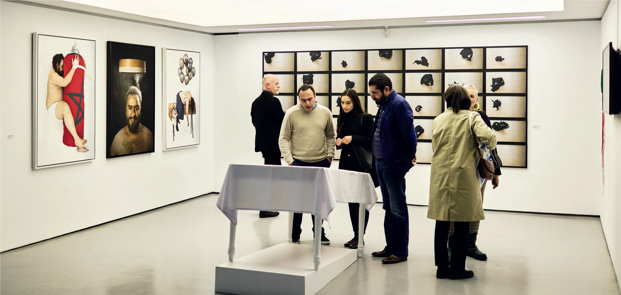 Vernissage d’«Horiezontalisme», rayon Youssef Ouchra.