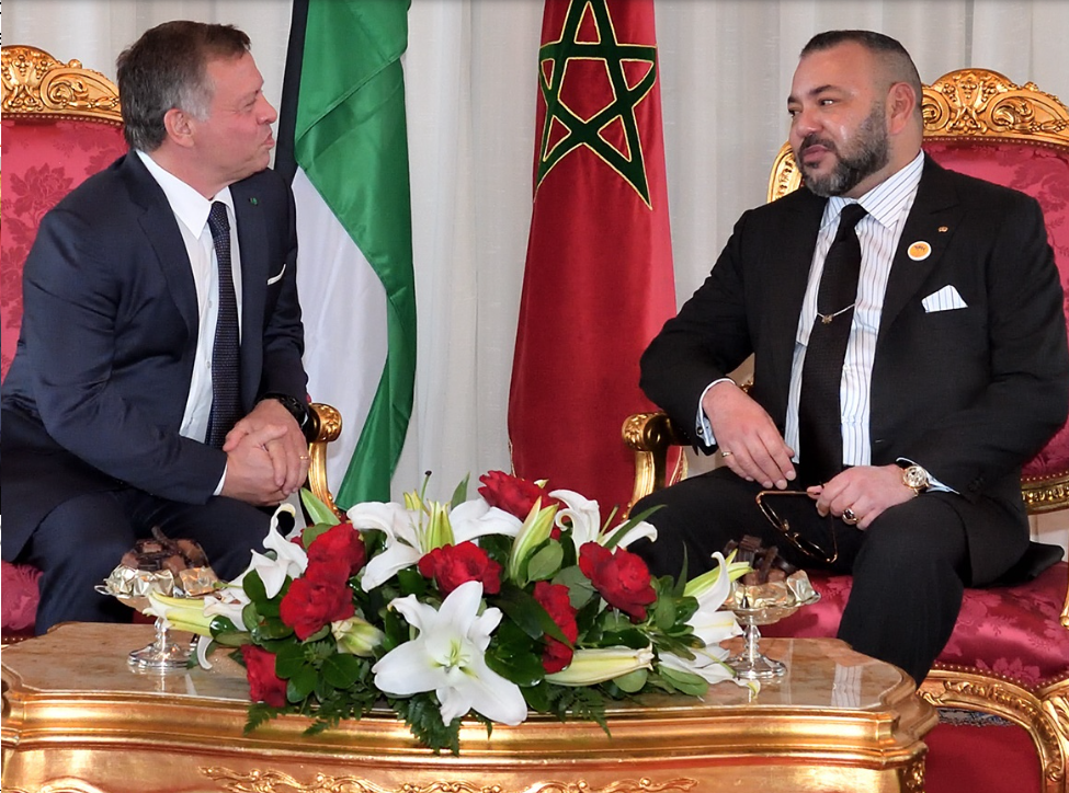 Entretien téléphonique entre le Roi Mohammed VI et le Roi Abdallah II