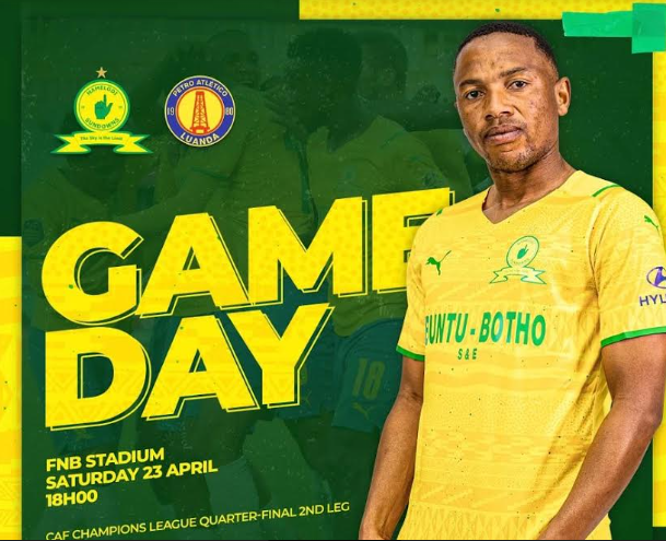  Ligue des champions / Quart de finale : Mamelodi Sundowns  reçoit Petro Luanda ce samedi à 16h00