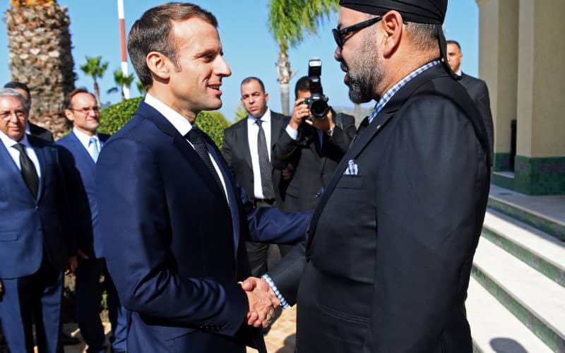 SM le Roi félicite Macron à l'occasion de sa réélection à la Présidence de la République