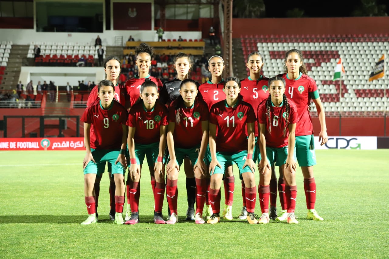 CAN féminine U17 : Le Maroc pulvérise le Niger et se qualifie pour le dernier tour (7-0 /11-0)