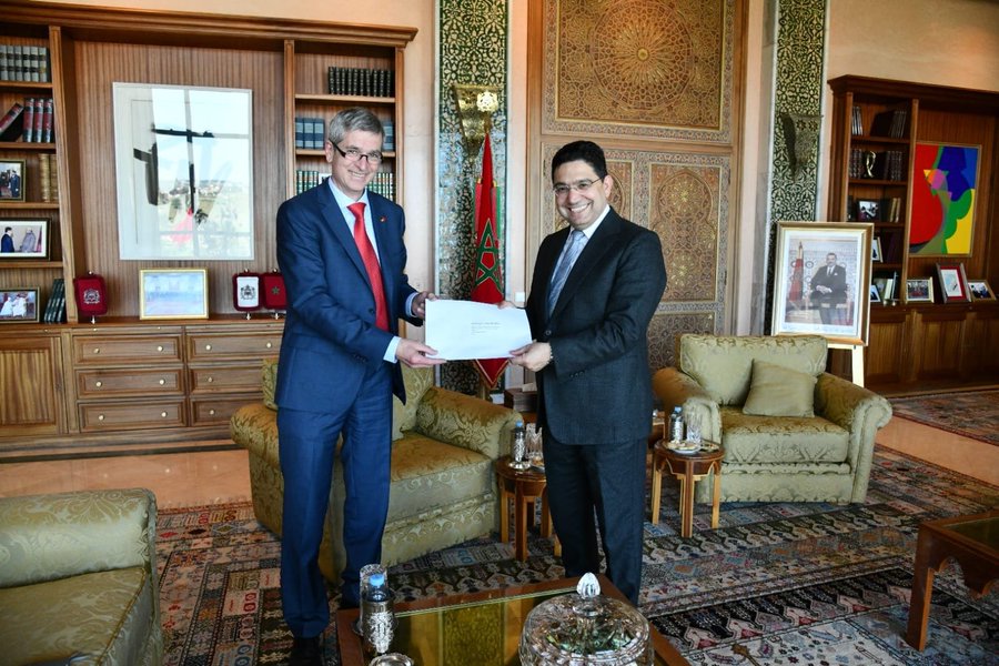Nasser Bourita reçoit le nouvel ambassadeur allemand