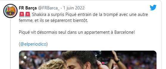 Extra-sportif : Shakira et Gérard Piqué, vers la séparation !