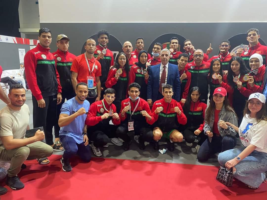 Championnat du monde de muay thaï : Le Maroc remporte 13 médailles, termine à la 3ème place mondiale