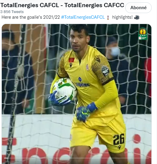 Ligue des champions CAF : Tagnaouti meilleur gardien, Dari meilleur défenseur axial en attendant le meilleur but entre Jabrane et Moutarajji