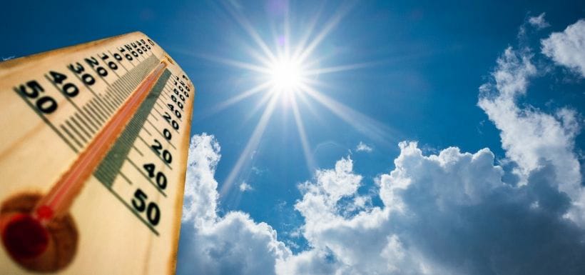 Une vague de chaleur : Des températures variant entre 39 et 47°C