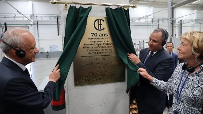 Tanger : Mezzour inaugure l'extension de l'usine d'emballages de la CIF et son parc photovoltaïque